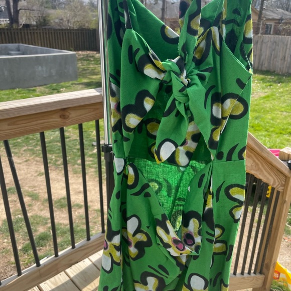 Green summer/concert dress - Picture 3 of 6